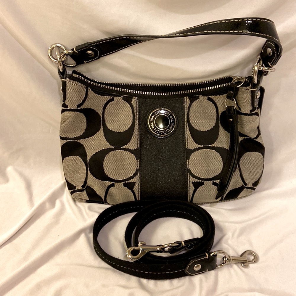 Coach signature mini bag